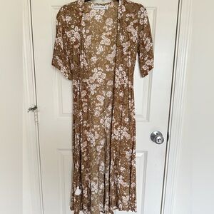 Faithfull the brand wrap dress